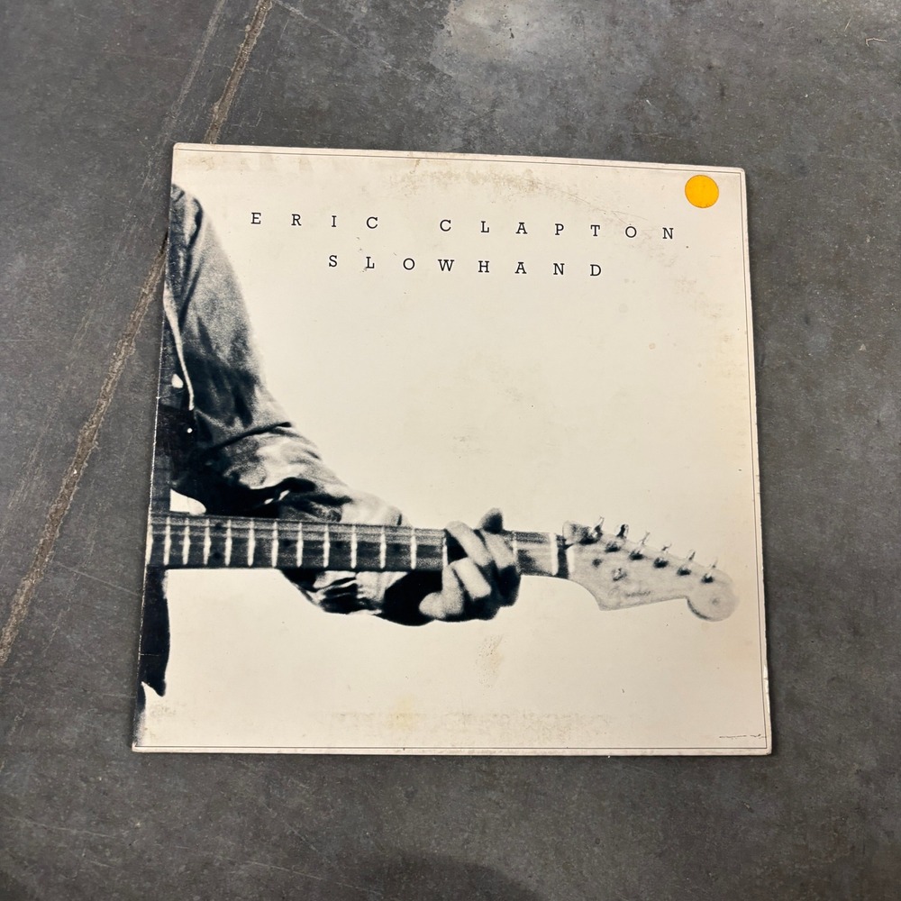Eric Clapton Slowhand Vinyl Record LP 1977 RSO RS-1-3030 Gatefold Classic Rock